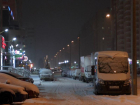 Снегопад утром понедельника вызвал в Ставрополе девятибалльные пробки