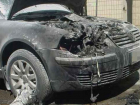 В Ставрополе горел автомобиль "Фольксваген": возможен поджог