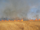 В Георгиевском округе три дня бушевал ландшафтный пожар