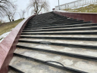 В Пятигорске местный житель разгромил лестницу к военному мемориалу