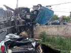 Два человека погибли в раздавленной бетономешалкой «Ниве» в Ставрополе
