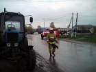 Легковушка и трактор столкнулись в районе Ставрополья