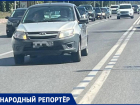 Неизвестные поиздевались над дорожной разметкой на юге Ставрополя 