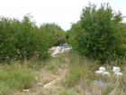 Свалку и канистры со зловонной жидкостью обнаружили в охранной зоне поселка района Железноводска