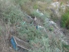 Гроб и ритуальные принадлежности нашли на свалке в Ставропольском крае 