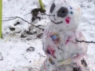Кошмарный снеговик "из Преисподней" навел жути на жителей Ставрополья