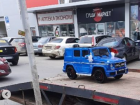 В Ставрополе на штрафстоянку эвакуировали детский электромобиль