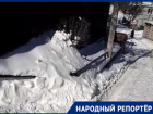 Скорая не может подъехать к дому из-за неубранного снега в Ставрополе