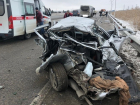 Водитель «десятки» погиб в жестком лобовом ДТП с рейсовым автобусом на Ставрополье 