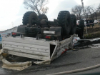 Гумконвой МЧС попал в ДТП в Невинномысске
