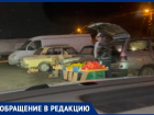 Торговцы на севере Ставрополя заполонили парковку грузовыми машинами