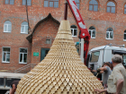 Уникальный купол весом в одну тонну привезли в Свято-Сергиевский храм