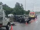 Появилось видео последствий страшной аварии с тремя погибшими в Пятигорске 