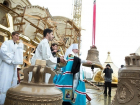 Храм в честь князя Владимира в «Перспективном» озаглавился золотыми куполами в Ставрополе 