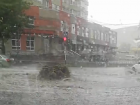 Новый «фонтан» образовался в Ставрополе после дождя