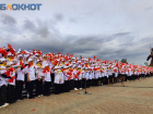 Тысячный детский хор исполнил легендарную «Катюшу» в Ставрополе