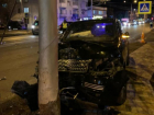 Машина губернатора Ставрополья врезалась в столб