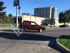  КамАЗ сделал из "девятки" "восьмерку" на проспекте Кулакова в Ставрополе