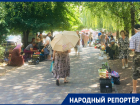 Стихийный рынок продолжает работать в Ставрополе после многочисленных проверок