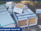 «Прошу «Блокнот» заинтересоваться»: жительница Ставрополя поймала рабочих на выкидывании мусора на улице