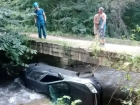 Под Кисловодском у «Замка коварства и любви» машина рухнула в реку: двое пострадавших были пьяны