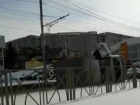 Перевернутый грузовик создал пробку на проспекте Кулакова в Ставрополе