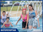 Ставропольцы спасаются от жары в фонтанах