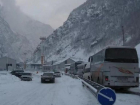 Дорога в Грузию временно закрыта из-за плохой погоды