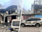 Ночной пожар в гаражах Ставрополя уничтожил 3 автомобиля и мототехнику