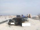 Водитель ВАЗа погиб в столкновении с "Матизом" на трассе в Ставропольском крае