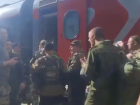 В интернете появилось видео уезжающих на СВО ставропольцев