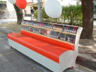 Улицы Ставрополя в преддверии Дня города украсили "литературные" скамейки 