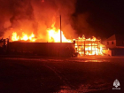 Дом и цех по производству мебели сгорели в Георгиевском округе 14 июня
