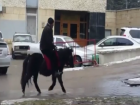 Джигит из Пятигорска верхом на выносливом пони попал на видео