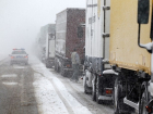 Трассу перекрыли из-за снежной бури на Ставрополье 