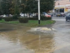 В Ставрополе канализационные воды затопили перекресток