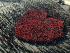 Гигантское живое сердце выстроят ставропольцы в день города на площади Ленина