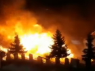 Масштабный пожар произошел в Карачаево-Черкессии. Горело кафе «Медовые водопады»