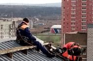 Закладка трассы на стадии ремонта  - 