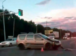 На выезде из Ставрополя произошла авария