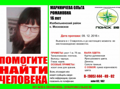Пропавшая при странных обстоятельствах школьница найдена живой в Ставрополе