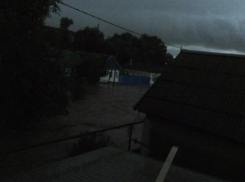 Село Ставрополья подтопило в результате сильного ливня