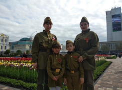 Сразу после ветеранов на параде Победы в Ставрополе пройдут родители со своими детьми в форме