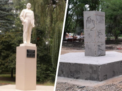Памятник Ленину испарился с площади в центре Невинномысска