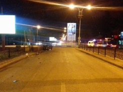 Водитель Porsche Panamera врезался в ограждение в центре Пятигорска