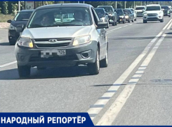 Неизвестные поиздевались над дорожной разметкой на юге Ставрополя 