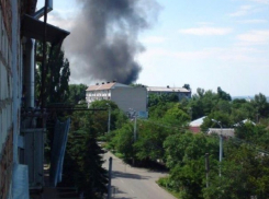 Крупный пожар в МинВодах: сгорел склад с красками