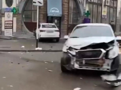 В Ставрополе в ДТП с двумя такси пострадала пассажирка 