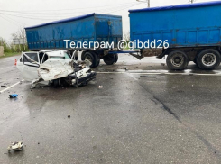 Мужчина погиб в ДТП на Ставрополье