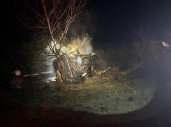 Мужчина сгорел заживо во врезавшемся в дерево автомобиле на Ставрополье